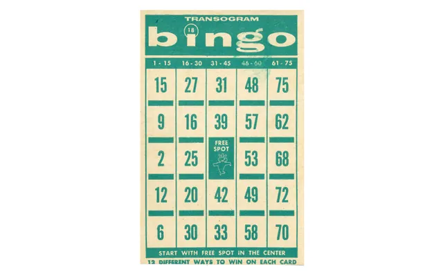 Bingokortti: BINGO-otsikko, numeroruudukko ja FREE SPOT -ruutu